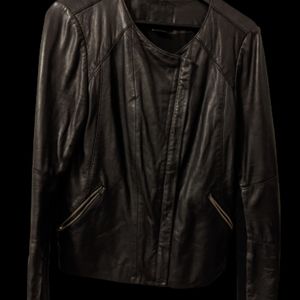 Trouve Leather Moto Jacket M